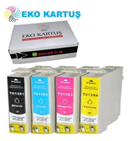 Eko Kartuş Epson T1281-UYUMLU Muadil Kartuş Siyah