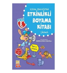 Tali 3.Set Etkinlikli Boyama Kitabı (Çıkartmalı)