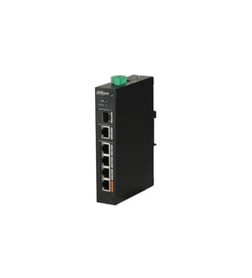 DAHUA 4port PoE 60w 1-SFP 10/100 Endüstriyel Switch PFS3106-4ET-60