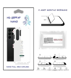 iPhone 8 PLUS Nano Full Arka Kaplama Ultra İNCE Esnek Hd Şeffaf