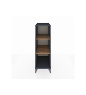 Kronos Dolap 2 Raflı 44x59x134 Antrasit-Çam