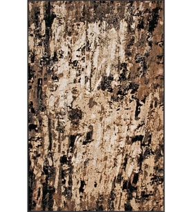 Eliana Home Baskılı, Yıkanabilir Kaymaz Taban Salon Halısı LNA1690 100x150 cm (Kahverengi)