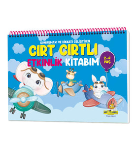 Yükselen Zeka Cırt Cırtlı Etkinlik Kitabım 2-4 YAŞ