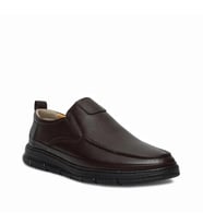 Erkek Deri Ortopedik Bağcıksız Loafer Ayakkabı Günlük Klasik Comfort Taban Casual Ayakkabı tarz437