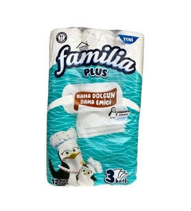 Familia Rulo Havlu Paket 12'li