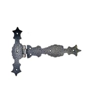 Antika Tarz Dekoratif Pirinç Kuyruklu Zambak Menteşe - 175x248 Mm, Oksit