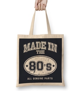 1980s Made In 80s All Genuine Parts Bez Çanta Uzun Saplı