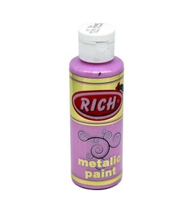 Rich Metalik Akrilik Boya 120 cc. 784 HAYAL PEMBE 