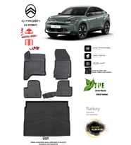 Citroen C4 Hybrıd Üst 2025+ Araca Özel 3D Paspas Ve 3D Bagaj Havuzu
