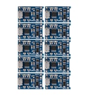 TP4056 10 Adet Korumalı 1A Lipo - Li Ion Pil Şarj Devresi 3,7V Micro USB Girişli