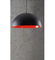 RİOLİGHT SİYAH İÇİ KIRMIZI METAL SARKIT ÇAP: 40CM