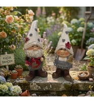 Gnome  Şans Bahçe Cüceleri  2  ' Li Takım