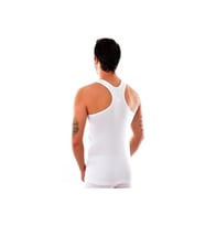 Tutku Erkek Spor Renkli Atlet 0118 - 6 Adet (Beyaz)