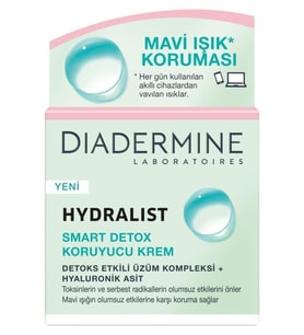 DİADERMİNE HYDRALİST SMART DETOX KORUYUCU KREM 50ML
