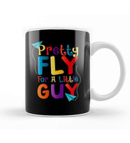 Cute & Funny Pretty Fly For a Little Guy Kids Kupa Bardak Porselen