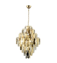 Daisy 50'Lik Taşlı Avize (Gold)