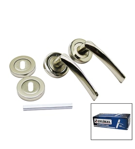 ÇELİKEL-07 AMERİKAN ODA KAPI KOLU NİKEL SATEN (5343)