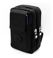 Lederax Krinkıl Mini Çapraz Göğüs Çantası Bodybag Ld49  Siyah