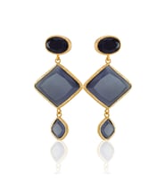 Kadir Jewellery 22 Ayar Altın Kaplama Kadın Sallantılı Küpe -El İşçiliği Ve Hipoalerjenik Küpe