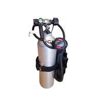 SET TEKNE SCUBA 7 L Çantalı Beuchat Regülatörlü