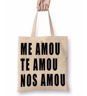 Me Amou Te Amou Nos Amou Branca Bez Çanta Uzun Saplı