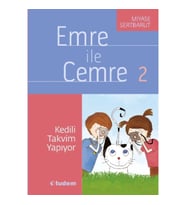 Emre ile Cemre 2 - Kedili Takvim Yapıyor