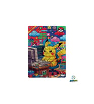 Ghostbastır Design Pikachu 99 Parça Ayaklı Puzzle – Dekoratif Çocuk Yapbozu 0176