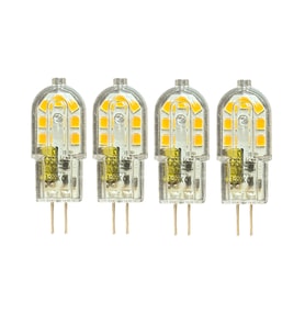 (4 Adet) Osaka 12Volt 3W Sarı Işık (3000K) G4 Duylu Led Kapsül Ampul