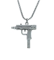 Uzi Örme Zincir Kolye - Gümüş Kaplama - Erkek Kadın Kolye - No:1473