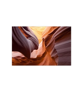 Ahşap Tablo Arizona Antilop Kanyonu -50-70 Cm