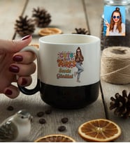Kişiye Özel Karikatürlü Cute But Aires Koç Burcu Kupa Bardak Pro Doğum Günü Hediyesi