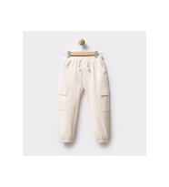 Erkek Çocuk Kargo Cepli Paçası Beli Lastikli Jogger Pantolon (Çok Renkli)