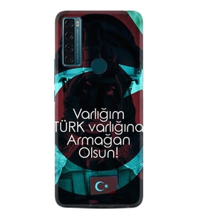 Tcl 20 Se Kılıf Excode Desenli Silikon Kılıf Excode Armağan 1425
