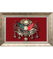 GÜMÜŞ ÇERÇEVELİ TABLO N714