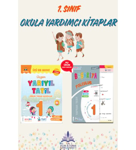 Üçgen 1.Sınıf Yarıyıl Tatil Kitabı (1.Dönem Konularını Kapsar)- Hikaye Seti Hediyeli