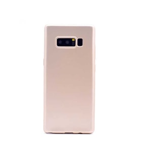 Samsung Galaxy Note 8 Uyumlu Kılıf Zore Premier Silikon Kapak (Gold)