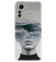 Xiaomi Redmi Note 12S Kılıf Resimli Desenli Baskılı Silikon Mistic Woman 1361
