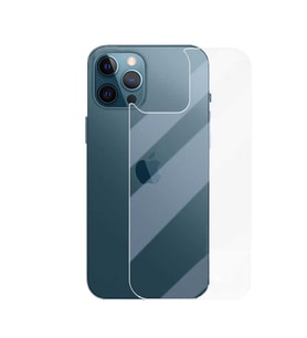 Apple iPhone 13 Pro Uyumlu Zore Back Maxi Glass Temperli Cam Arka Koruyucu (Renksiz)