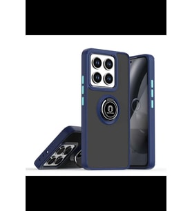 Mi 15 Pro Kılıf Montreal Yüzüklü Silikon Kapak - Lacivert
