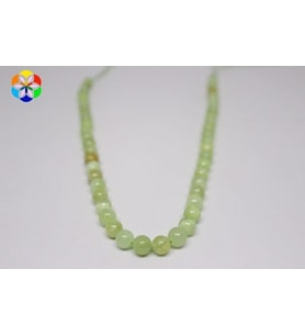 Yeşil Onix (Oniks) Taşı YARIM Dizi 8mm (18cm uzunluğundadır)