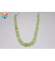 Yeşil Onix (Oniks) Taşı YARIM Dizi 8mm (18cm uzunluğundadır)