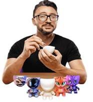 Çocuğa Hediye Kız Erkek Çocuk İçin Hobi Boyama Seti KİMO Glitz Boyama Aktivite Seti (Karışık)