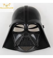 Çocuk Boy Yıldız Savaşları Darth Vader Maskesi ve 90 cm Pelerin Seti Siyah