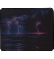 Desenli 40x28 CM Gamepad Kaymaz Taban Bilgisayar Oyuncu Gaming Mouse Pad MausePad (Şimşek Desenli)