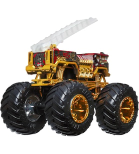 Hot Wheels Monster Trucks Bigfoot Trophy Şampiyonları Tekli Arabalar Jdv96 - Jdv97 Bigfoot (Çok Renkli)