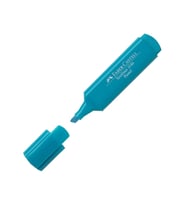 FABER CASTELL TEXTLINER 46 FOSFORLU KALEM PASTEL TURKUAZ 1546