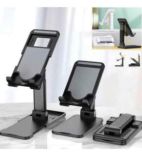 Telefon Standı 4 - 11 İnç Arası Katlanabilir Ayarlanabilir Portatif Telefon Standı