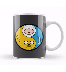 Adventure Time Jake Finn Yang Kupa Bardak Porselen