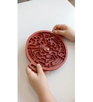 MYCRAFT3D Eğitici Labirent Denge Oyunu El Göz Koordinasyonu Geliştiren Bilyeli Oyuncak 3D Tasarım Akıl Oyunu