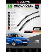 Fiat Albea Ön Cam Silecek Seti 2002-2012 Premium Araca Özel 55-45 Cm A+ Kalite